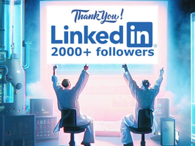 Enzymicals says thank you to 2,000 followers on LinkedIn